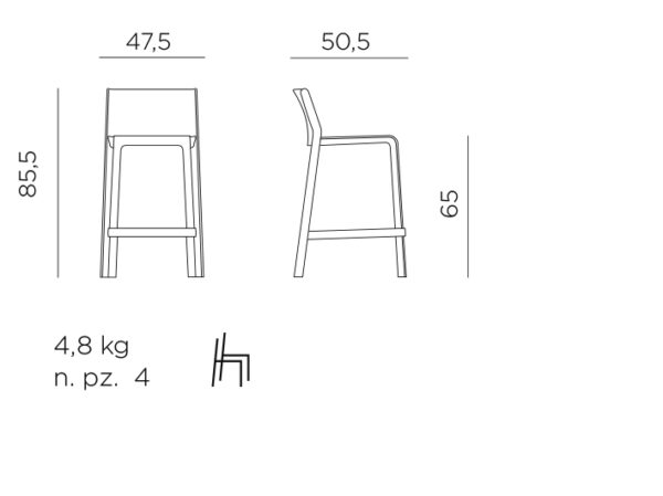 N.40353 Trill Stool Mini - Bild 10